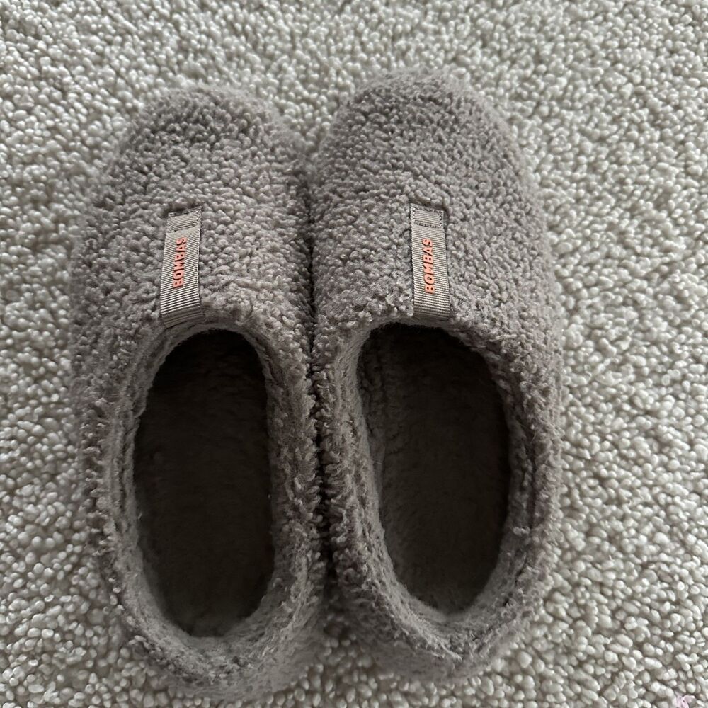 Bombas Women's Sunday Slipper Natural Taupe Slip On Size 8